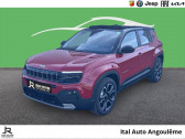Jeep Avenger occasion année 2025 boite Automatique Annonce Jeep Avenger occasion Electrique Electrique 156ch 115kW Summit à CHAMPNIERS