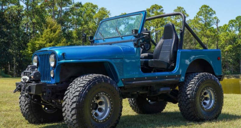 Jeep CJ CJ-7 1980 - photo n°5 Jeep CJ CJ-7  occasion à LYON - photo n°5