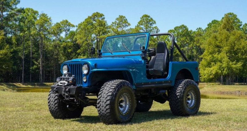 Jeep CJ CJ-7 1980 - photo n°4 Jeep CJ CJ-7  occasion à LYON - photo n°4