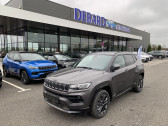 Jeep Compass occasion année 2022 boite Robotisee Annonce Jeep Compass occasion Essence 1.3 GSE T4 150CH 80TH ANNIVERSARY 4X2 BVR6 à Campsas