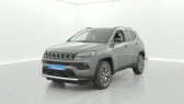 Jeep Compass occasion année 2022 boite Robotisee Annonce Jeep Compass occasion Essence 1.3 GSE T4 150ch Limited 4x2 BVR6 à SAINT-GREGOIRE