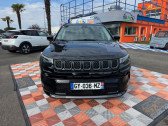 Jeep Compass occasion année 2022 boite Automatique Annonce Jeep Compass occasion Hybride rechargeable 1.3 PHEV T4 190 4XE EAWD S CUIR GPS Caméra JA 19 Black à Montauban