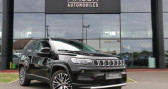 Jeep Compass occasion année 2022 boite Automatique Annonce Jeep Compass occasion Hybride 1.3 PHEV T4 - 190 - BVA 4xe eAWD Limited PHASE 2 à Cercottes