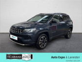 Jeep Compass occasion année 2023 boite Automatique Annonce Jeep Compass occasion Essence 1.3 PHEV T4 190 CH 4XE EAWD Limited à LANESTER