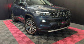 Annonce Jeep Compass occasion Hybride 1.3 PHEV T4 190ch 4xe eAWD Limited PREMI�RE MAIN GARANTIE CO � Lesm�nils