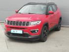 Jeep Compass occasion Rouge année 2018 boite Manuelle Annonce Jeep Compass occasion Diesel 1.6 MultiJet II 120ch Brooklyn Edition 4x2 117g à Cerisé