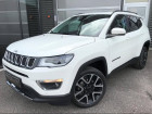 Jeep Compass occasion Blanc année 2018 boite Automatique Annonce Jeep Compass occasion Diesel 2.0 MultiJet II 140ch Limited 4x4 BVA9 à Mérignac