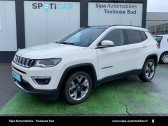 Jeep Compass occasion année 2019 boite Manuelle Annonce Jeep Compass occasion Diesel Compass 1.6 I MultiJet II 120 ch BVM6 Limited Tech 7 5p à Toulouse