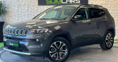 Jeep Compass occasion année 2022 boite Automatique Annonce Jeep Compass occasion Hybride II 1.3 PHEV T4 190ch 4xe Limited AT6 eAWD à MOUGINS