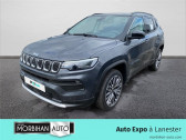 Jeep Compass occasion année 2024 boite Automatique Annonce Jeep Compass occasion Essence II 1.3 PHEV T4 240 CH 4XE EAWD Limited à LANESTER