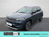 Jeep Compass occasion année 2023 boite Automatique Annonce Jeep Compass occasion Essence II 1.5 TURBO T4 130 CH E-HYBRID BVR7 Limited à VANNES