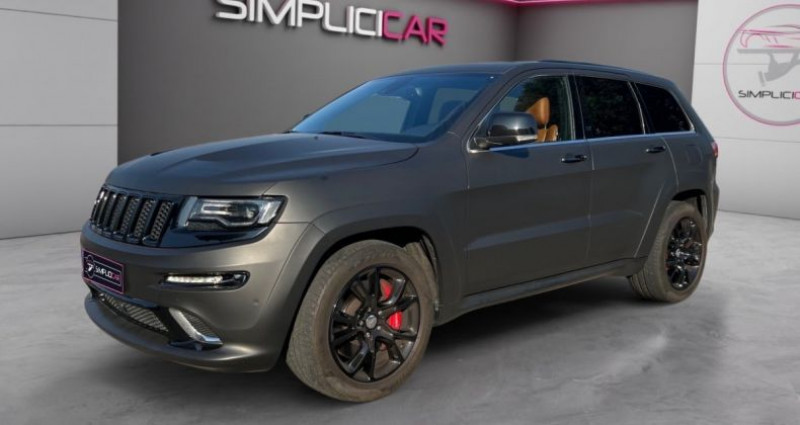 Jeep Grand Cherokee SRT8 6.4 V8 HEMI COVERING NOIR MAT INTERIEUR COGNAC PACK CAR  occasion  VITROLLES - photo n5
