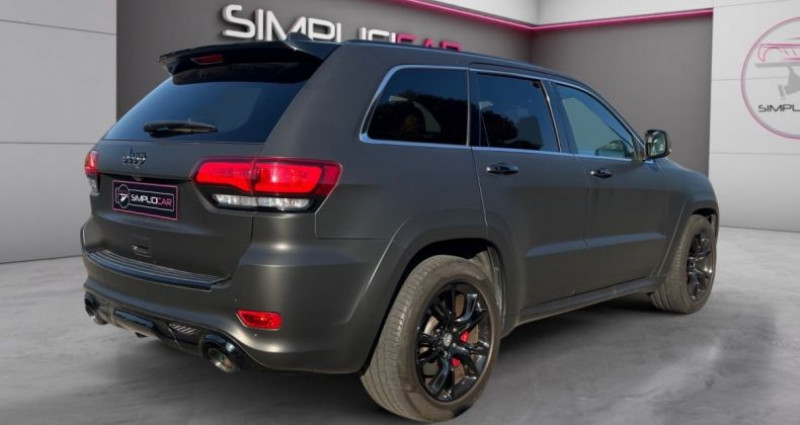 Jeep Grand Cherokee SRT8 6.4 V8 HEMI COVERING NOIR MAT INTERIEUR COGNAC PACK CAR  occasion  VITROLLES - photo n3
