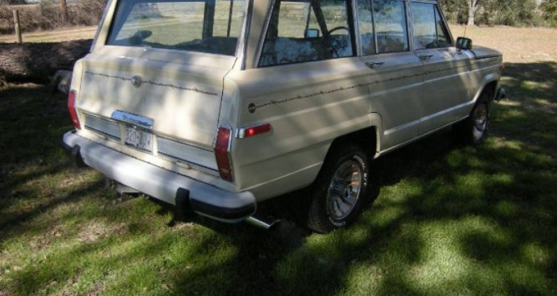Jeep Grand Cherokee wagoneer 1985 - photo n°3 Jeep Grand Cherokee wagoneer  occasion à LYON - photo n°3