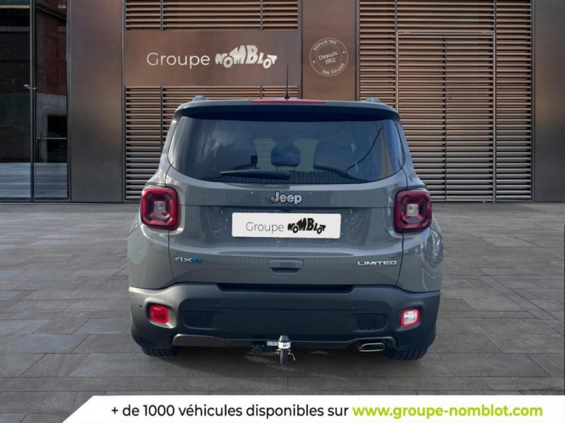 Jeep Renegade 1.3 Turbo T4 190 ch PHEV BVA6 4xe eAWD Limited  occasion  CHAMPLAY - photo n5