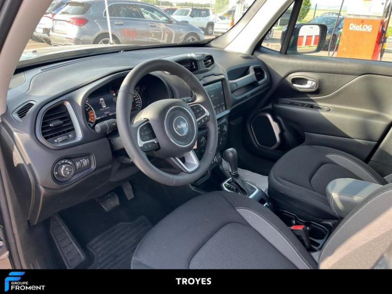 Jeep Renegade 1.5 Turbo T4 130 ch BVR7 e-Hybrid Limited  occasion  Barberey-Saint-Sulpice - photo n9