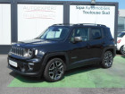 Jeep Renegade occasion Noir année 2019 boite Robotisee Annonce Jeep Renegade occasion Diesel 1.6 MultiJet 120ch Limited BVR6 à Toulouse