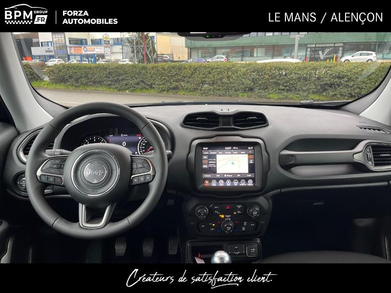 Jeep Renegade 1.6 MultiJet 130ch Limited MY21  occasion à LE MANS - photo n°8