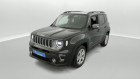 Jeep Renegade occasion Noir année 2021 boite Manuelle Annonce Jeep Renegade occasion Diesel 1.6 MultiJet 130ch Limited +Full leds à SAINT-GREGOIRE