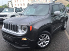 Jeep Renegade occasion Gris année 2018 boite Robotisee Annonce Jeep Renegade occasion Diesel 1.6 MultiJet S&S 120ch Limited BVRD6 à Mérignac