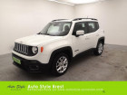 Jeep Renegade occasion Blanc année 2016 boite Manuelle Annonce Jeep Renegade occasion Diesel 1.6 MultiJet S&S 120ch Longitude à Brest