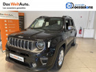 Jeep Renegade occasion Noir année 2018 boite Manuelle Annonce Jeep Renegade occasion Diesel Renegade 1.6 l MultiJet 120 ch BVM6 Limited 5p à Voiron