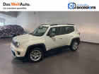 Jeep Renegade occasion Blanc année 2020 boite Manuelle Annonce Jeep Renegade occasion Diesel Renegade 1.6 l MultiJet 120 ch BVM6 Limited 5p à Seynod