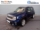 Jeep Renegade occasion année 2019 boite Manuelle Annonce Jeep Renegade occasion Diesel Renegade 1.6 l MultiJet 120 ch BVM6 Limited 5p à Annemasse