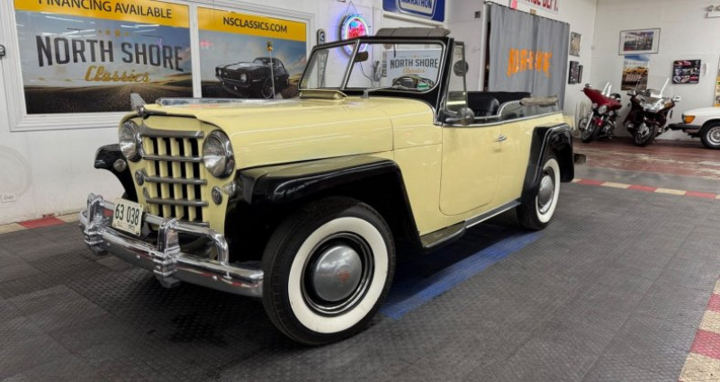 Jeep Willis Jeepster 1950 - photo n°2 Jeep Willis Jeepster  occasion à LYON - photo n°2