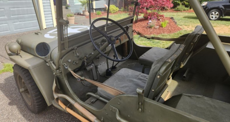 Jeep Willis November 1941 Slat Grill - Fully Restored Original Parts 1941 - photo n°5 Jeep Willis November 1941 Slat Grill - Fully Restored Original Parts  occasion à LYON - photo n°5