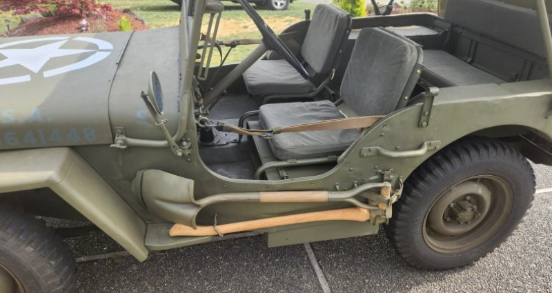 Jeep Willis November 1941 Slat Grill - Fully Restored Original Parts 1941 - photo n°4 Jeep Willis November 1941 Slat Grill - Fully Restored Original Parts  occasion à LYON - photo n°4
