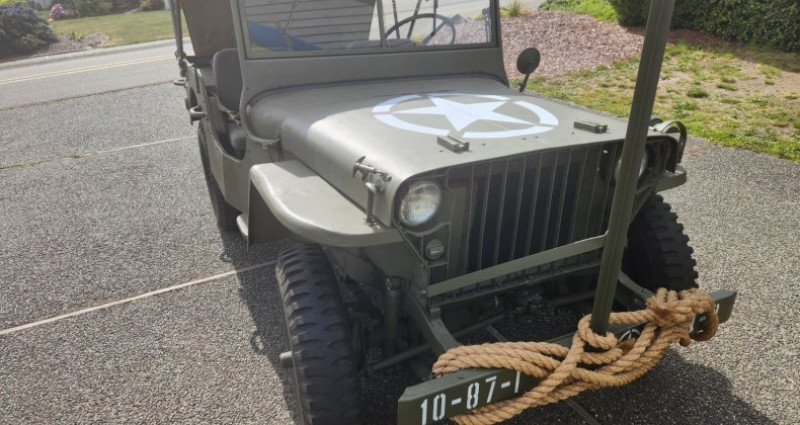 Jeep Willis November 1941 Slat Grill - Fully Restored Original Parts 1941 - photo n°3 Jeep Willis November 1941 Slat Grill - Fully Restored Original Parts  occasion à LYON - photo n°3