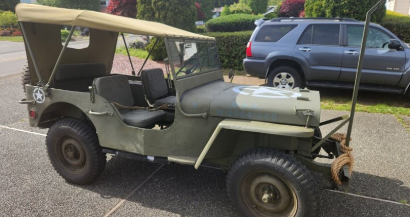 Jeep Willis November 1941 Slat Grill - Fully Restored Original Parts 1941 - photo n°2 Jeep Willis November 1941 Slat Grill - Fully Restored Original Parts  occasion à LYON - photo n°2