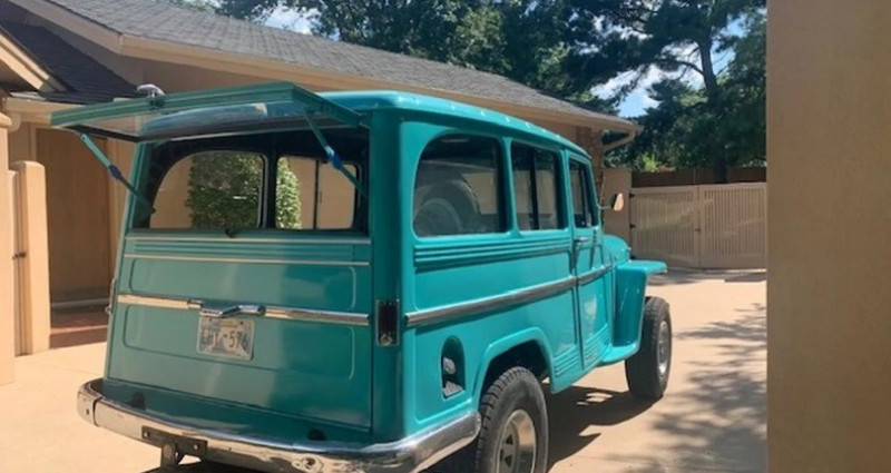 Jeep Willis Utility wagon 1960 - photo n°6 Jeep Willis Utility wagon  occasion à LYON - photo n°6