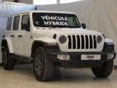 Jeep Wrangler Unlimited occasion année 2021 boite Automatique Annonce Jeep Wrangler Unlimited occasion Hybride rechargeable 2.0 T 380ch 4xe 80th Anniversary Command-Trac à Castres
