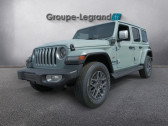 Annonce Jeep Wrangler Unlimited occasion Hybride rechargeable 2.0 T 380ch 4xe Overland Command-Trac MY23  Le Havre