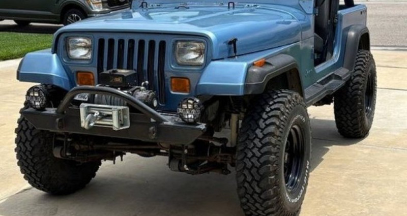 Jeep Wrangler  1988 - photo n°3 Jeep Wrangler   occasion à LYON - photo n°3