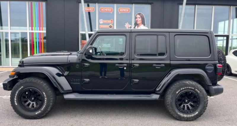 Jeep Wrangler 2.0 272 CH UNLIMITED FULL BLACK CARTE GRISE 2 PLACES 2020 - photo n°3 Jeep Wrangler 2.0 272 CH UNLIMITED FULL BLACK CARTE GRISE 2 PLACES  occasion à Saint-Sève - photo n°3