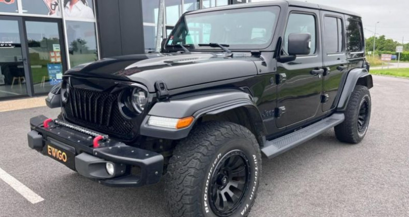 Jeep Wrangler 2.0 272 CH UNLIMITED FULL BLACK CARTE GRISE 2 PLACES 2020 - photo n°2 Jeep Wrangler 2.0 272 CH UNLIMITED FULL BLACK CARTE GRISE 2 PLACES  occasion à Saint-Sève - photo n°2