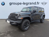 Jeep Wrangler occasion année 2022 boite Automatique Annonce Jeep Wrangler occasion Hybride rechargeable 2.0 T 380ch Rubicon 4xe Rock-Trac BVA8 à Le Mans