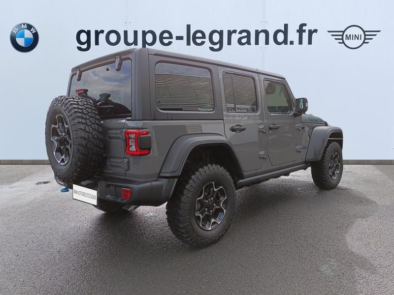 Jeep Wrangler 2.0 T 380ch Rubicon 4xe Rock-Trac BVA8  occasion  Le Mans - photo n2