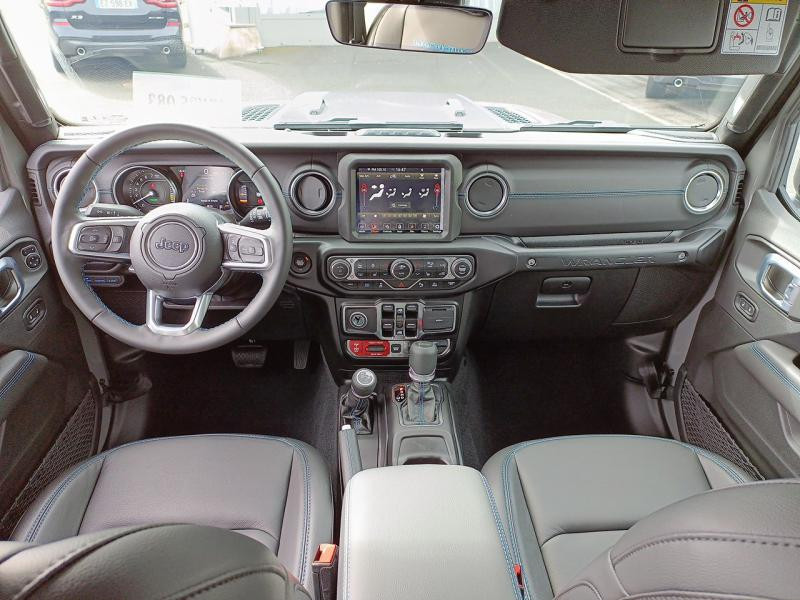 Jeep Wrangler 2.0 T 380ch Rubicon 4xe Rock-Trac BVA8  occasion  Le Mans - photo n5