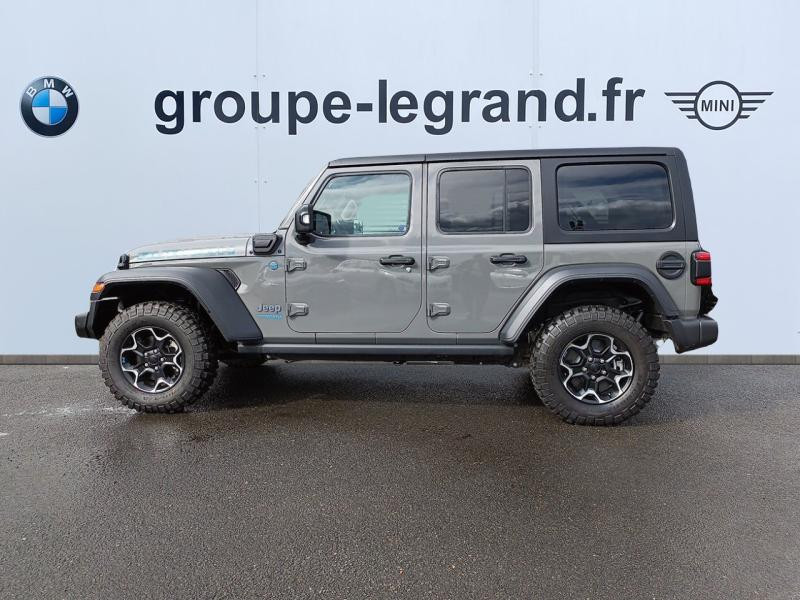 Jeep Wrangler 2.0 T 380ch Rubicon 4xe Rock-Trac BVA8  occasion  Le Mans - photo n3