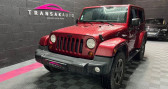 Jeep Wrangler occasion année 2013 boite Automatique Annonce Jeep Wrangler occasion Diesel 2.8 CRD 200 Black Edition A à Chaponost