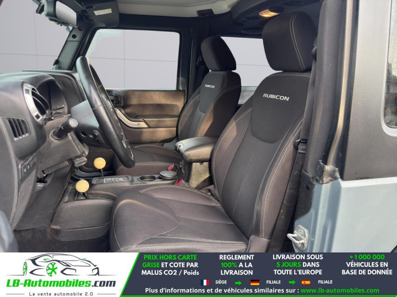 Jeep Wrangler 2.8 CRD 200 - BVA 3 Portes  occasion � Beaupuy - photo n�8