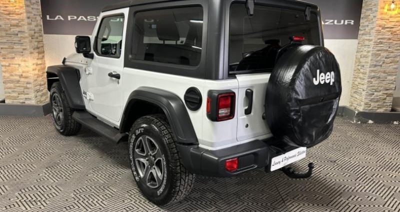 Jeep Wrangler 3 PORTES JL 2.2 200ch SPORT BVA8 4x4 - 1° main - 4 places -  2019 - photo n°6 Jeep Wrangler 3 PORTES JL 2.2 200ch SPORT BVA8 4x4 - 1° main - 4 places -   occasion à Antibes - photo n°6
