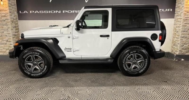 Jeep Wrangler 3 PORTES JL 2.2 200ch SPORT BVA8 4x4 - 1° main - 4 places -  2019 - photo n°4 Jeep Wrangler 3 PORTES JL 2.2 200ch SPORT BVA8 4x4 - 1° main - 4 places -   occasion à Antibes - photo n°4