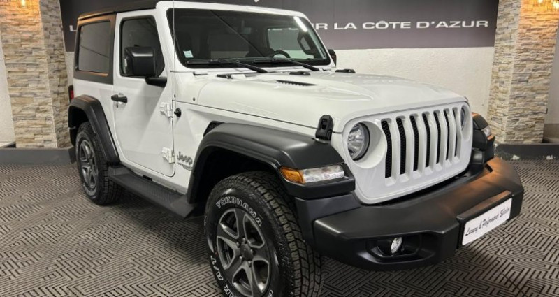 Jeep Wrangler 3 PORTES JL 2.2 200ch SPORT BVA8 4x4 - 1° main - 4 places -  2019 - photo n°3 Jeep Wrangler 3 PORTES JL 2.2 200ch SPORT BVA8 4x4 - 1° main - 4 places -   occasion à Antibes - photo n°3