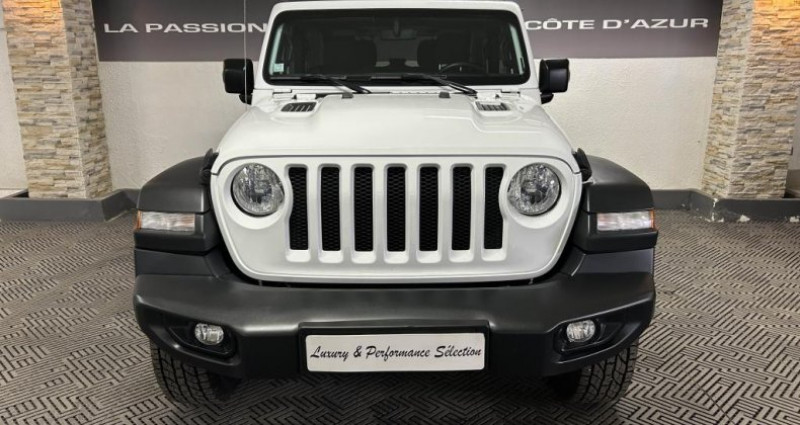 Jeep Wrangler 3 PORTES JL 2.2 200ch SPORT BVA8 4x4 - 1° main - 4 places -  2019 - photo n°2 Jeep Wrangler 3 PORTES JL 2.2 200ch SPORT BVA8 4x4 - 1° main - 4 places -   occasion à Antibes - photo n°2