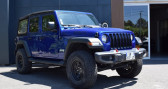 Jeep Wrangler occasion année 2019 boite Automatique Annonce Jeep Wrangler occasion Essence JL UNLIMITED 2,0L OCEAN BLUE WILLYS à VENELLES